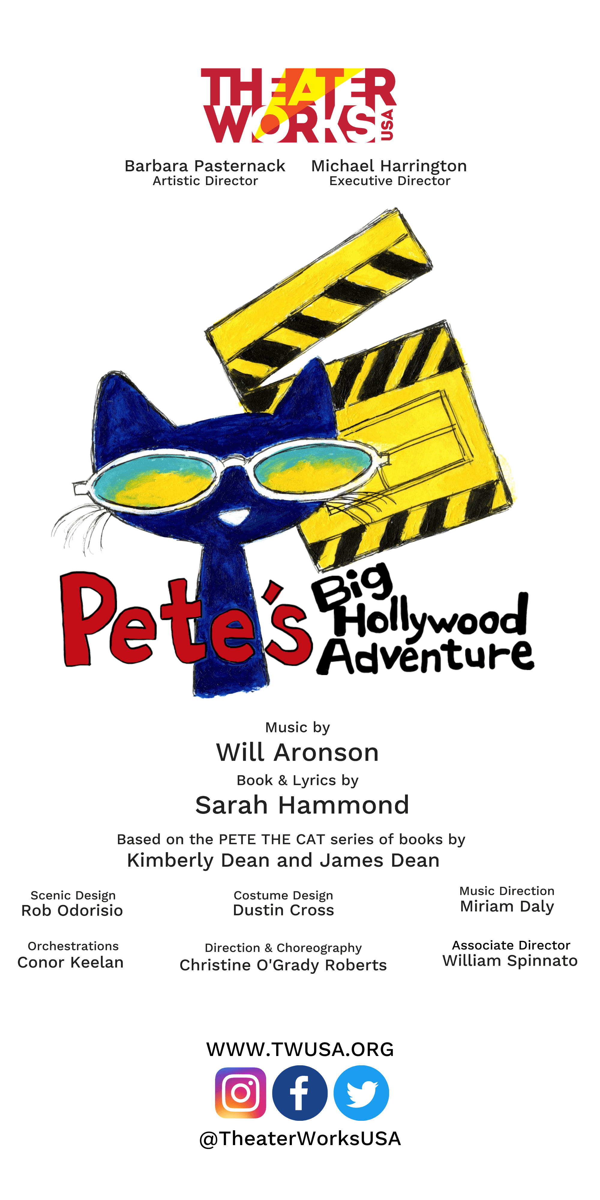 PETE THE CAT'S BIG HOLLYWOOD ADVENTURE program